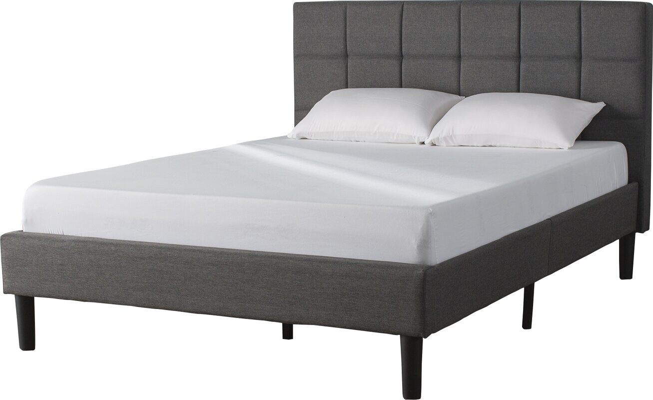 colby upholstered platform bed saatva mattress